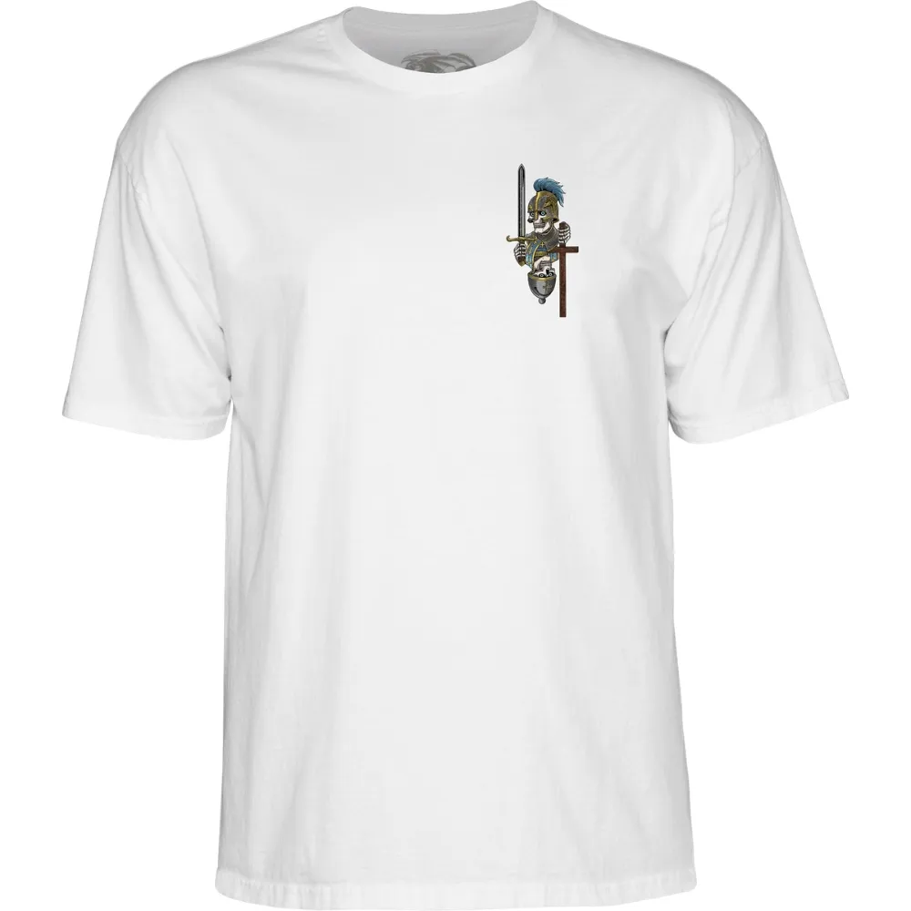 Powell Peralta Corrigan Chess White T-Shirt [Size: M]