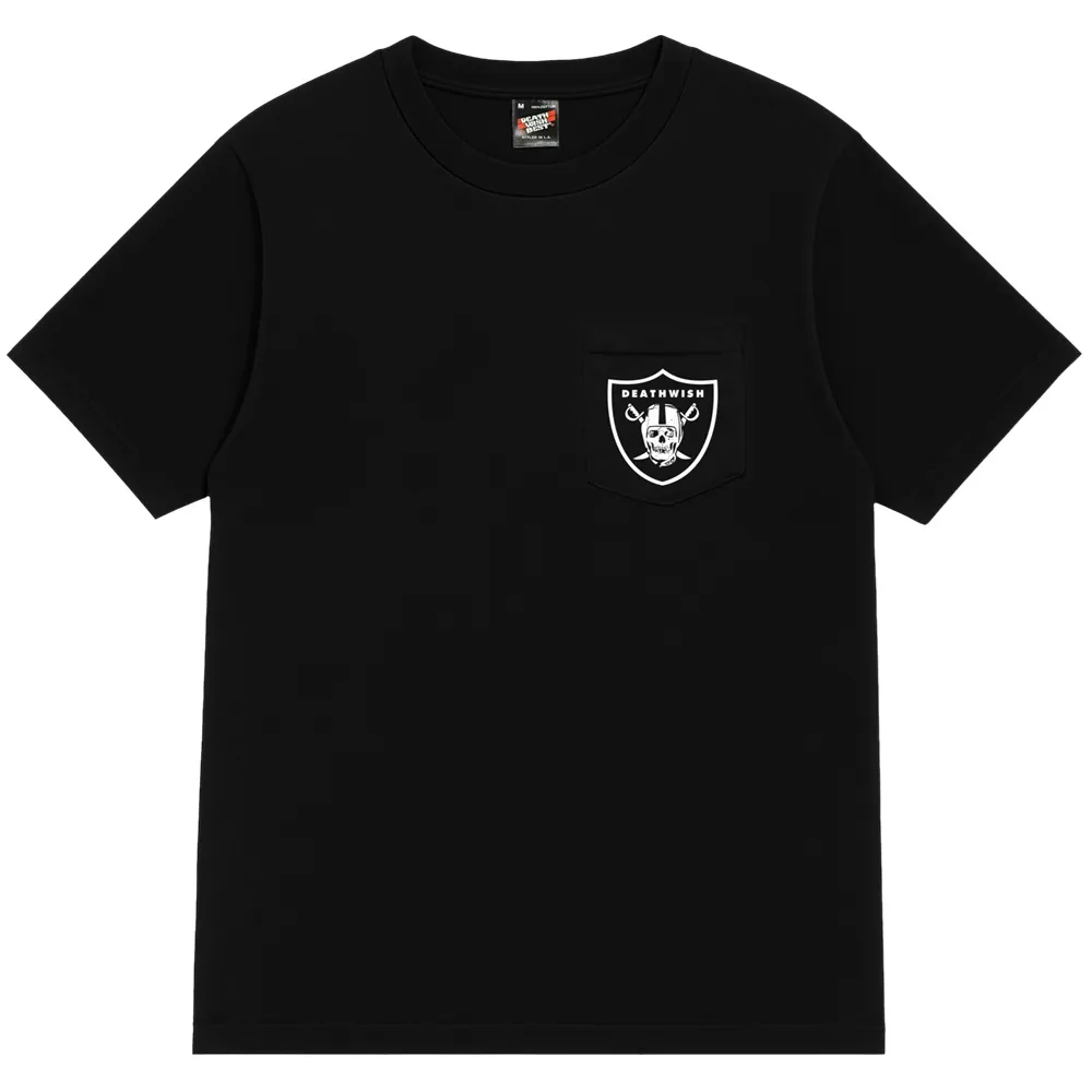 Deathwish Nation Black Pocket T-Shirt [Size: M]