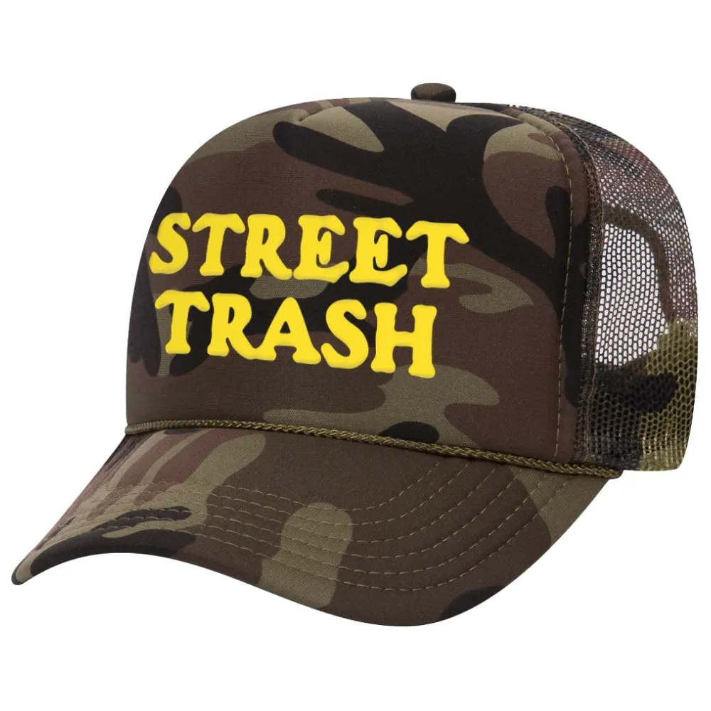 Deathwish Street Trash Camo Trucker Hat