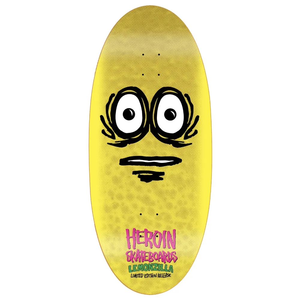Heroin Lemonzilla 13.5 Skateboard Deck
