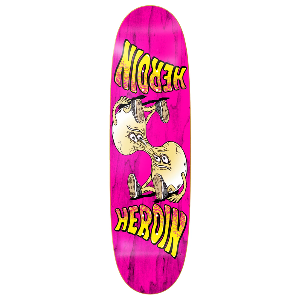 Heroin Merged Egg Pink 8.88 Skateboard Deck