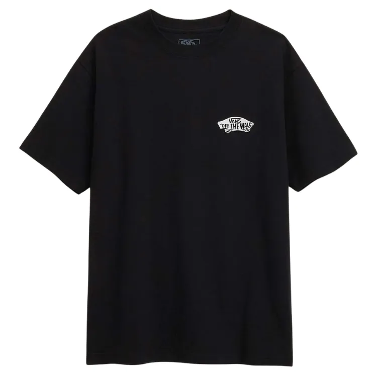 Vans Double Standard Black White T-Shirt [Size: L]
