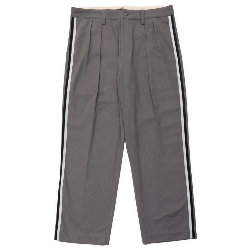 Passport Leagues Club Grey Stripe Pants [Size: 32]