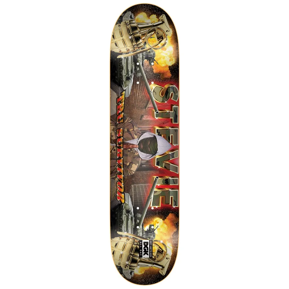 Dgk Ghetto Fab Williams 8.1 Skateboard Deck