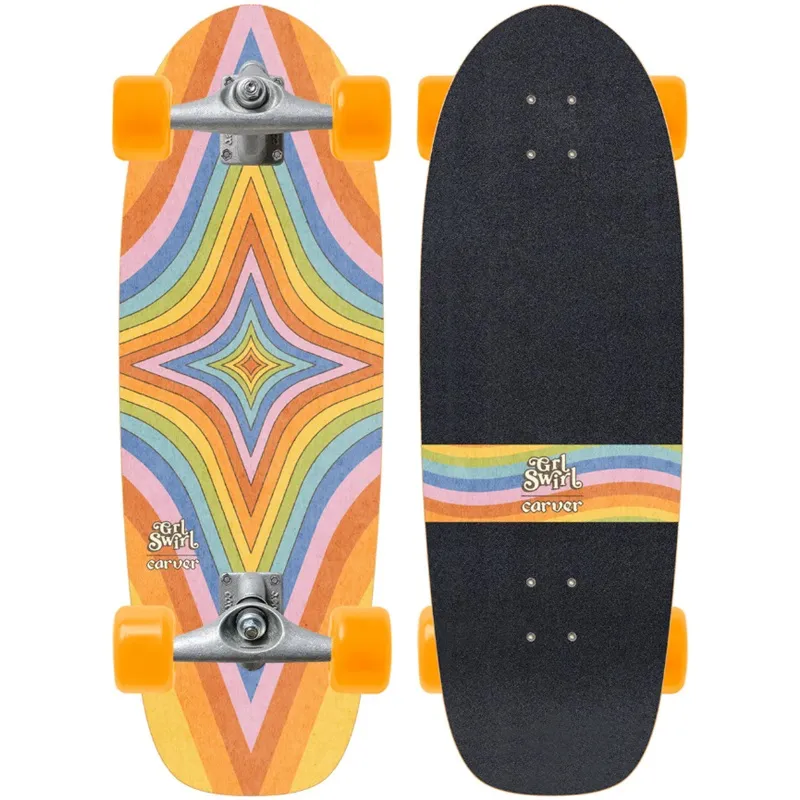 Carver GRLSwirl Daydream CX Surfskate Skateboard