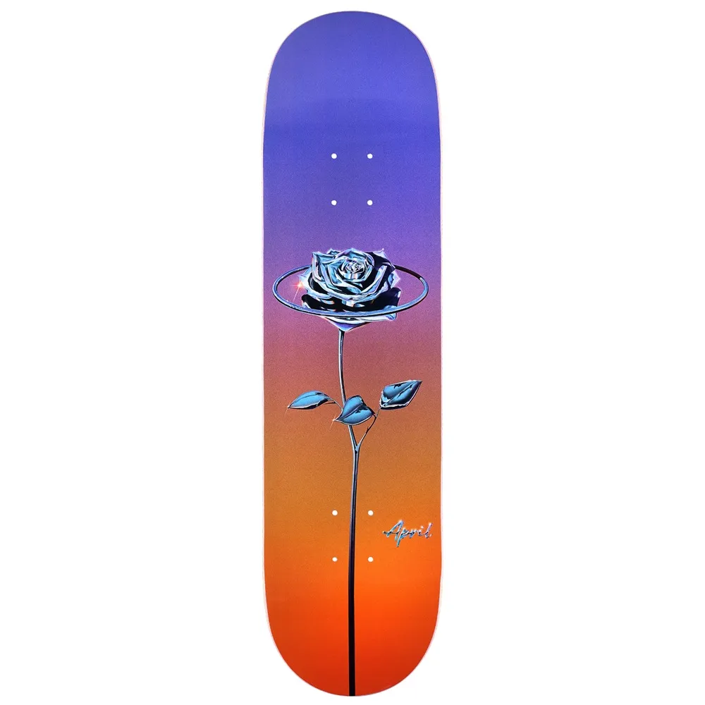 April Chrome Rose Colour 8.25 Skateboard Deck