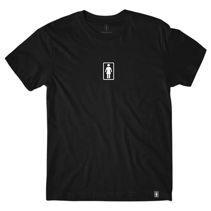 Girl Classic OG Black T-Shirt [Size: L]
