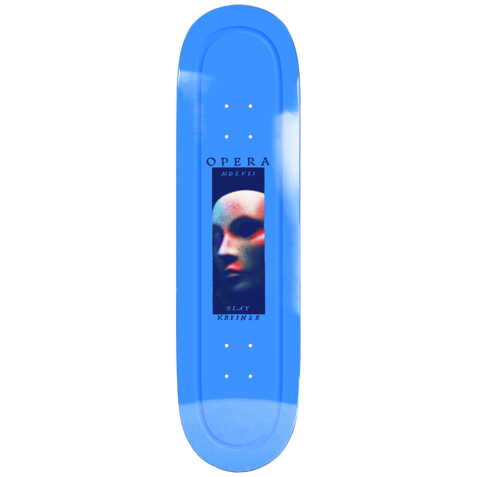 Opera Grain Groove EX7 Clay Kreiner 8.25 Skateboard Deck