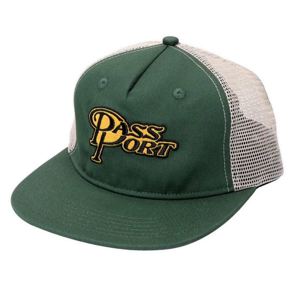 Passport Minimum Output Workers Elm Green Trucker Hat