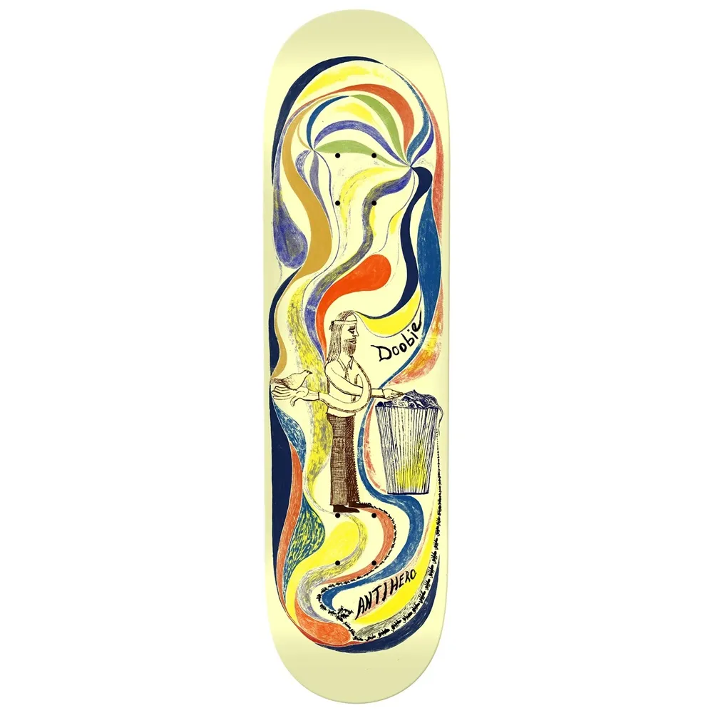 Anti Hero Doobie Expressions 8.75 Skateboard Deck