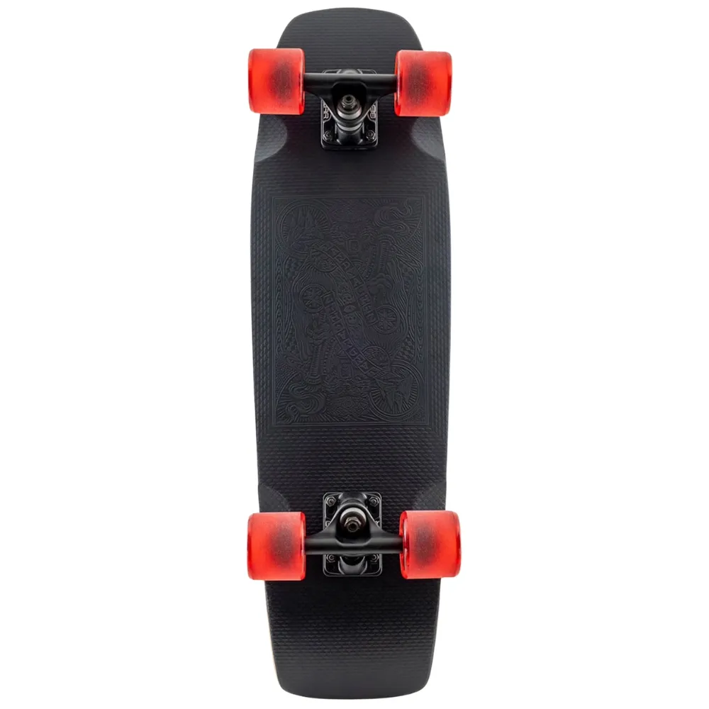 Landyachtz Dinghy Coffin Stealth Card Cruiser Skateboard