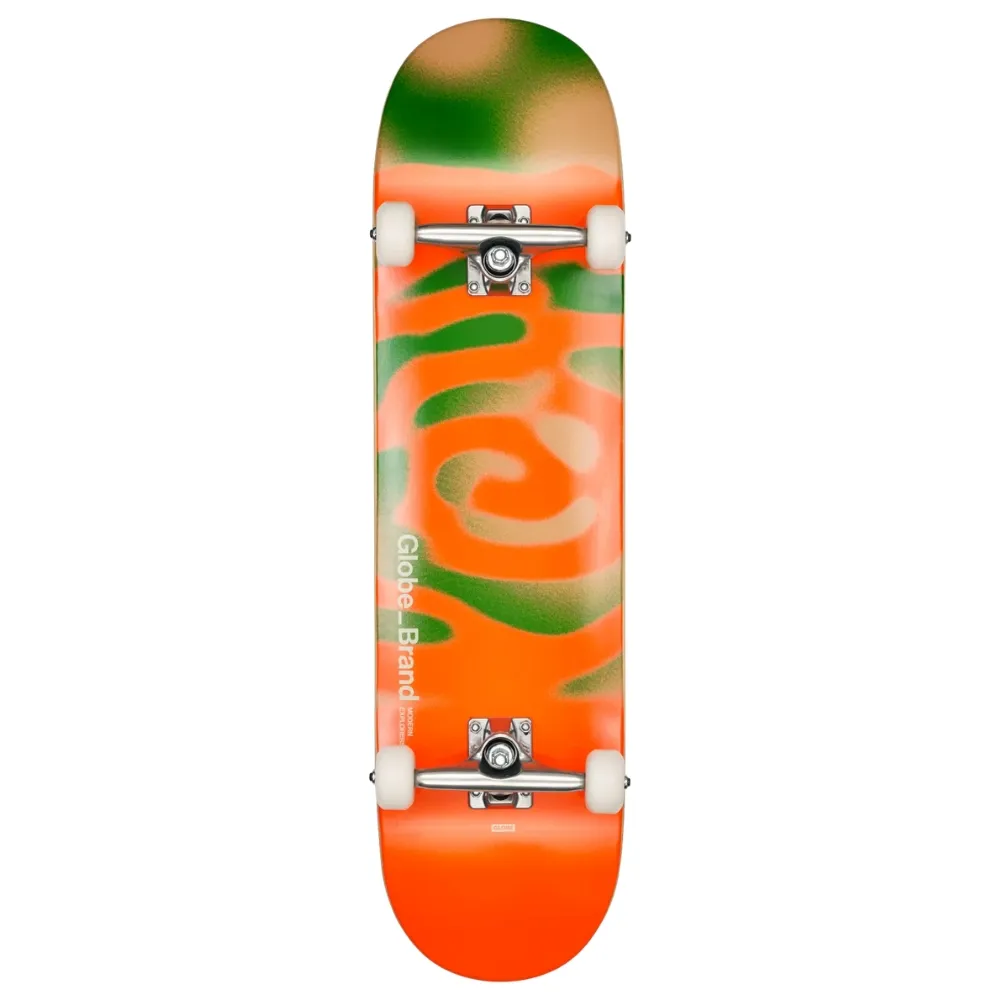 Globe G0 Pond Orange Moss 8.25 Complete Skateboard