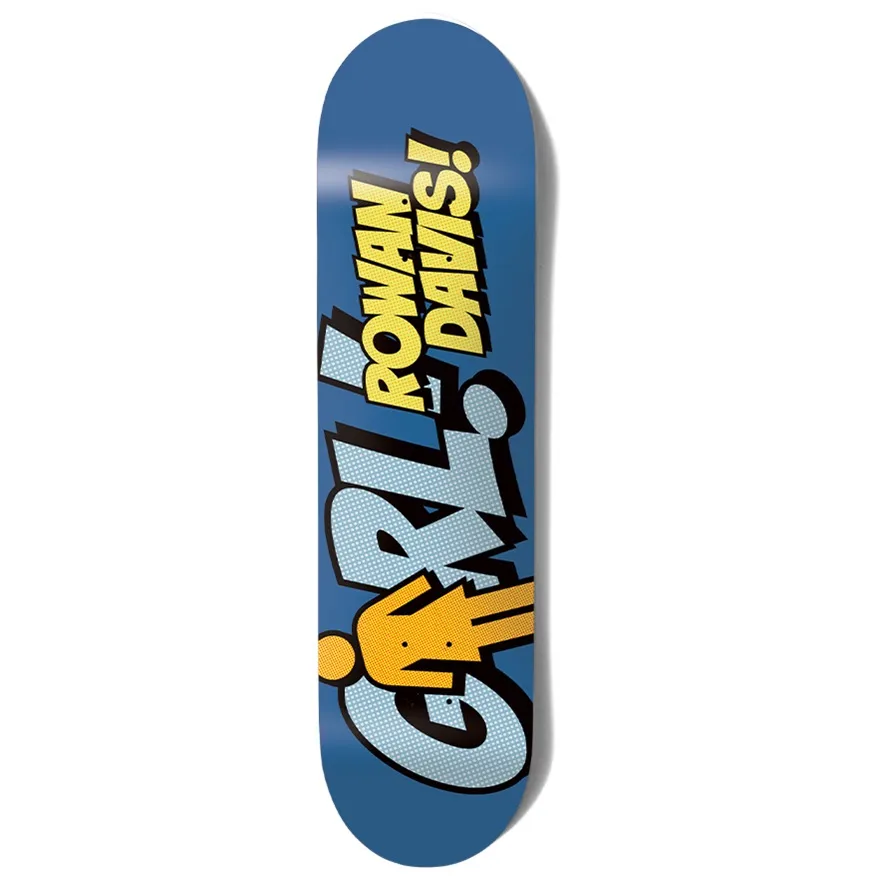 Girl Blammo Rowan Davis 7.75 Skateboard Deck