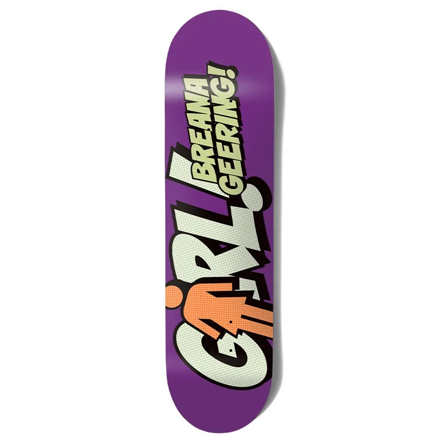 Girl Blammo Breana Geering 8.0 Skateboard Deck