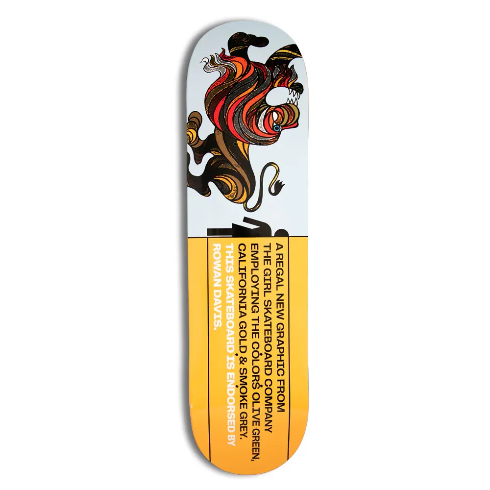 Girl Follies Rowan Davis 8.5 Skateboard Deck