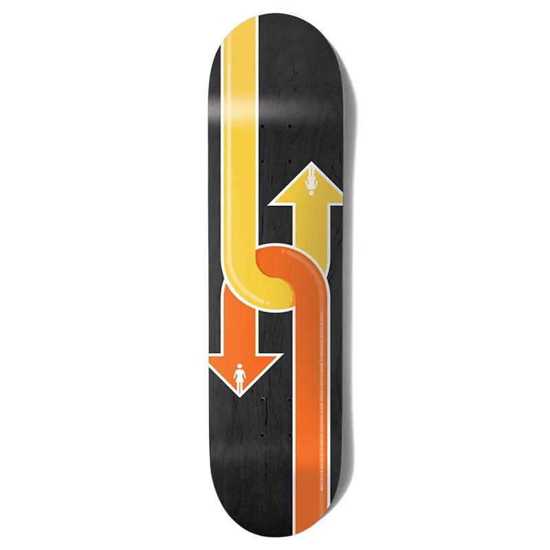 Girl Dual Directional Sean Malto Twin 8.3 Skateboard Deck