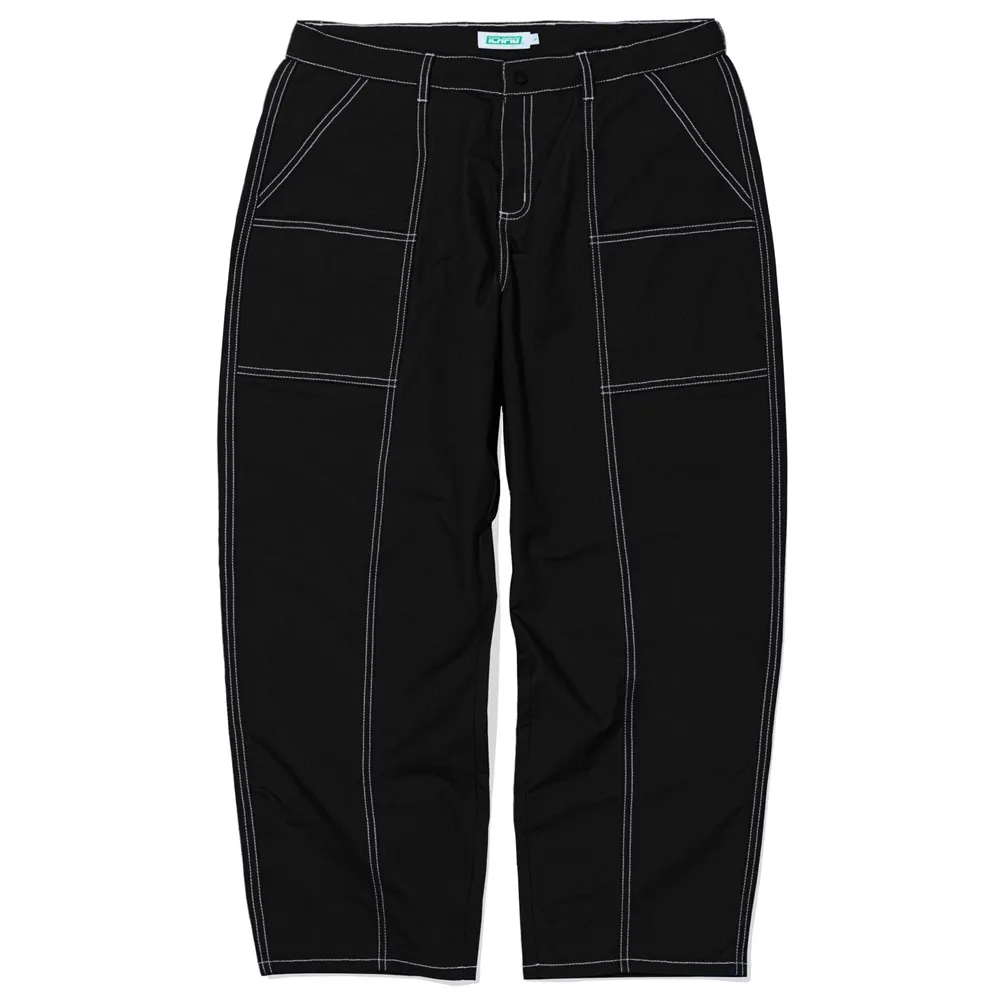 Ichpig Ripstop Utility Black Pants [Size: M]