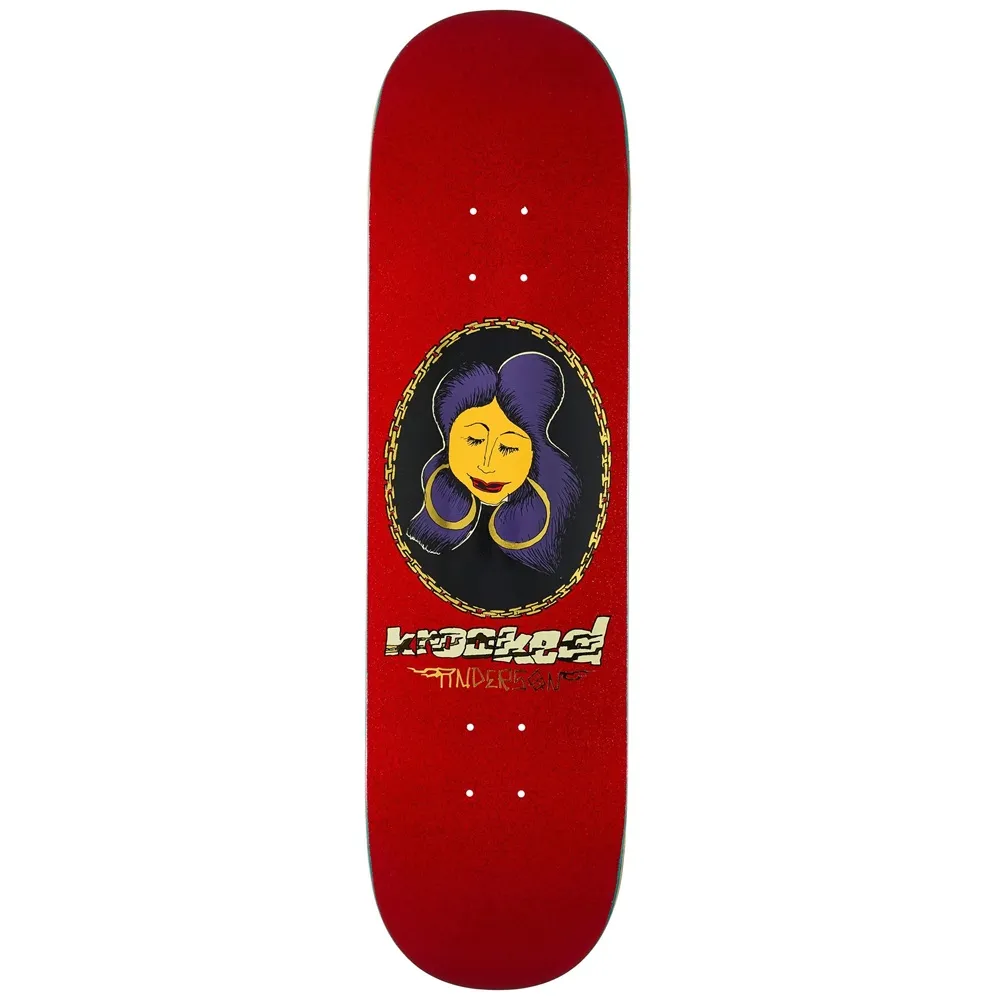 Krooked DBX Chain Manderson 8.38 Skateboard Deck