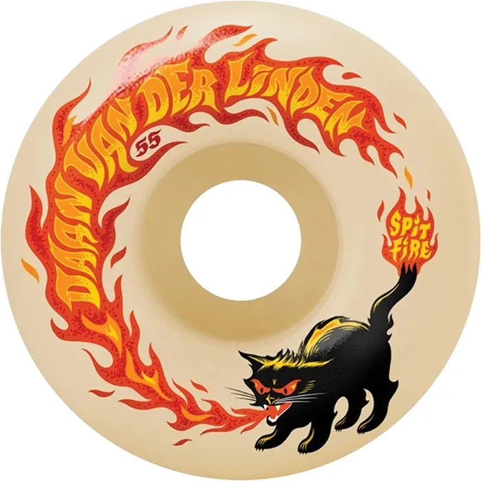 Spitfire Pyrocat Daan Classic F4 99D 55mm Skateboard Wheels