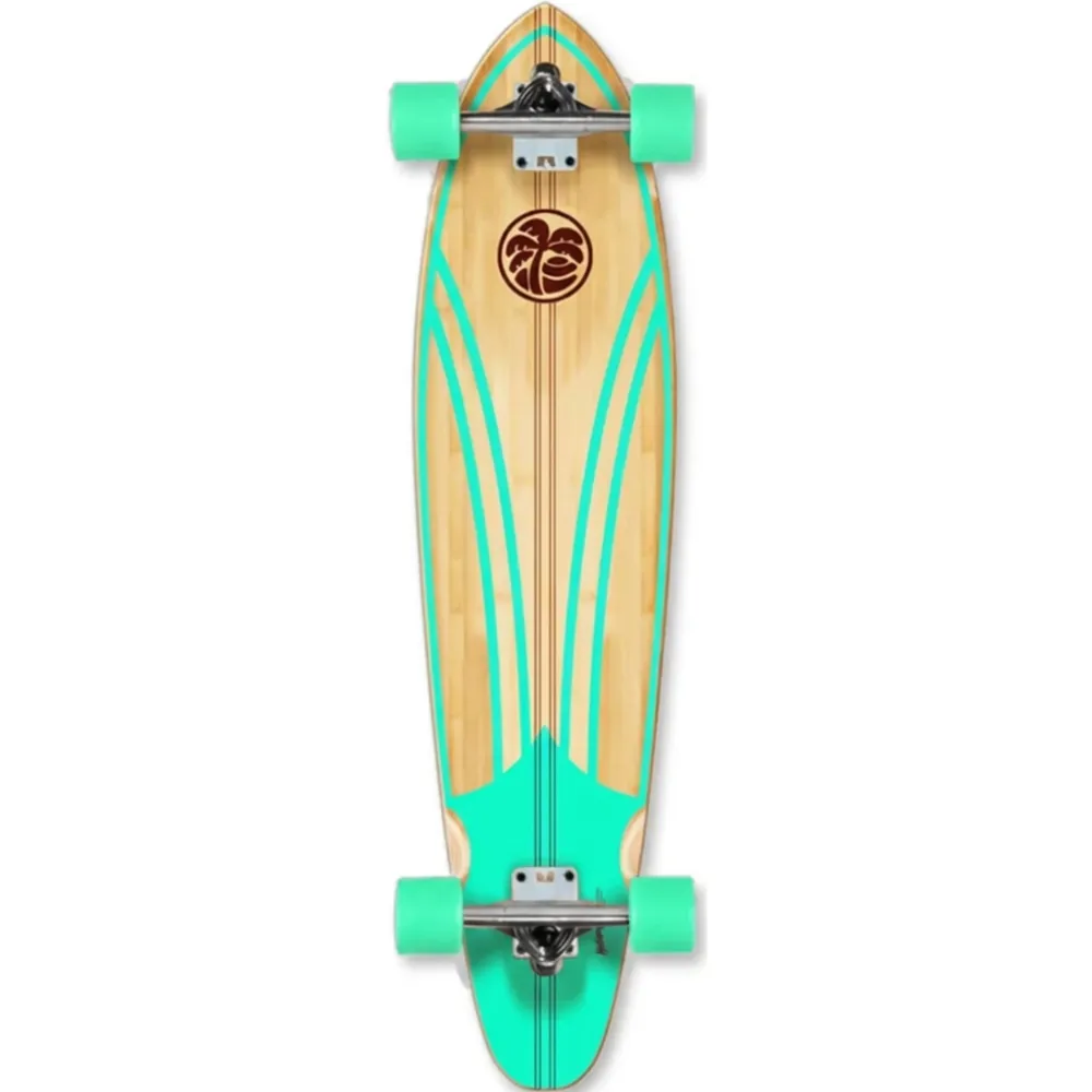 Holiday Dreamy Daze Teal 38 Longboard Skateboard