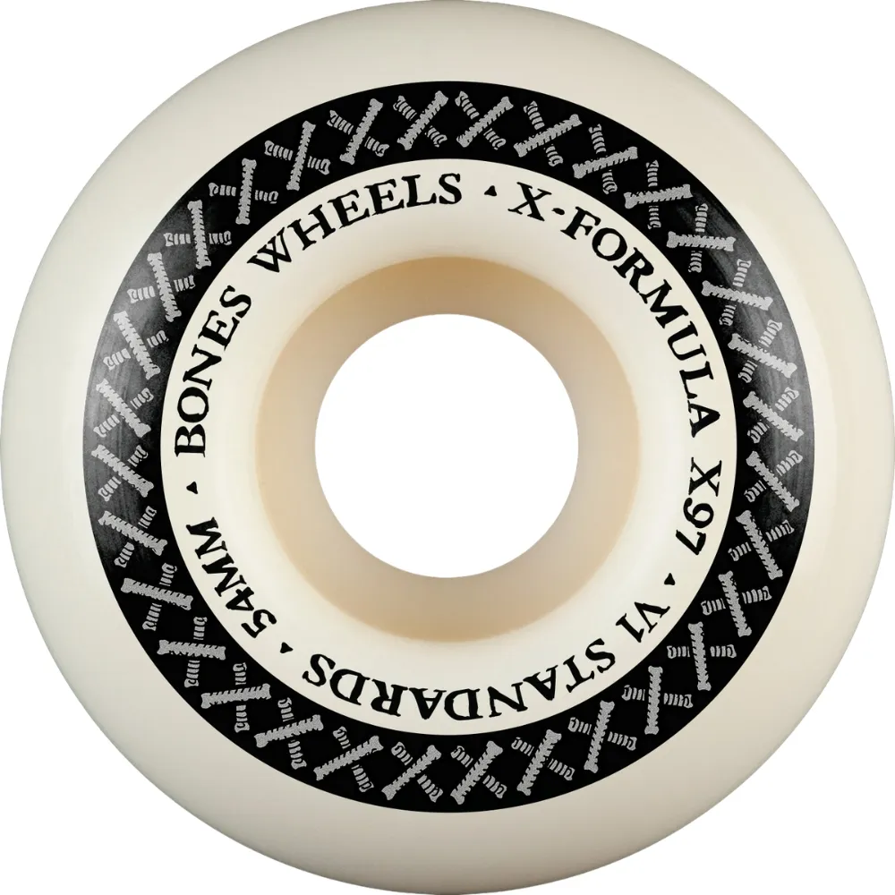 Bones X-Formula Standard V1 97A 52mm Skateboard Wheels