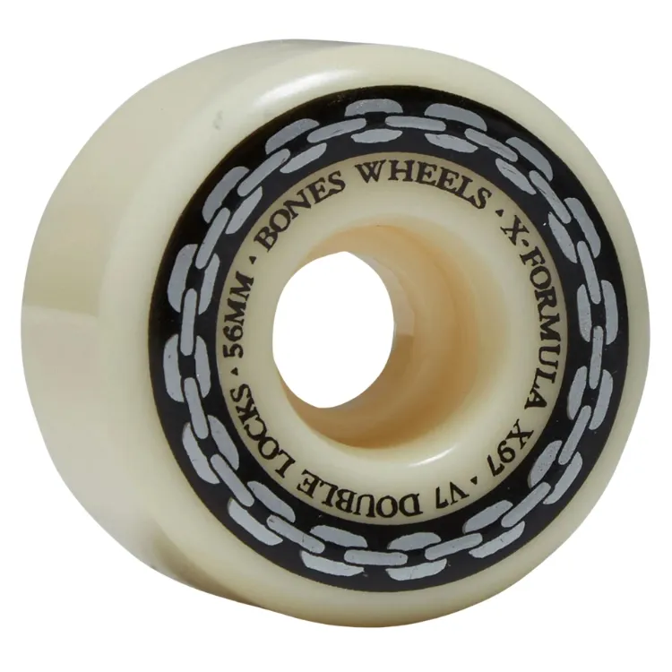 Bones X-Formula Chains Double Lock V7 97A 56mm Skateboard Wheels