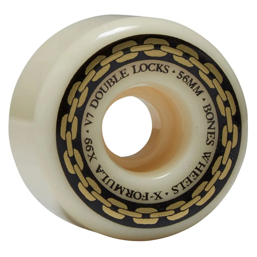 Bones X-Formula Chains Double Lock V7 99A 56mm Skateboard Wheels
