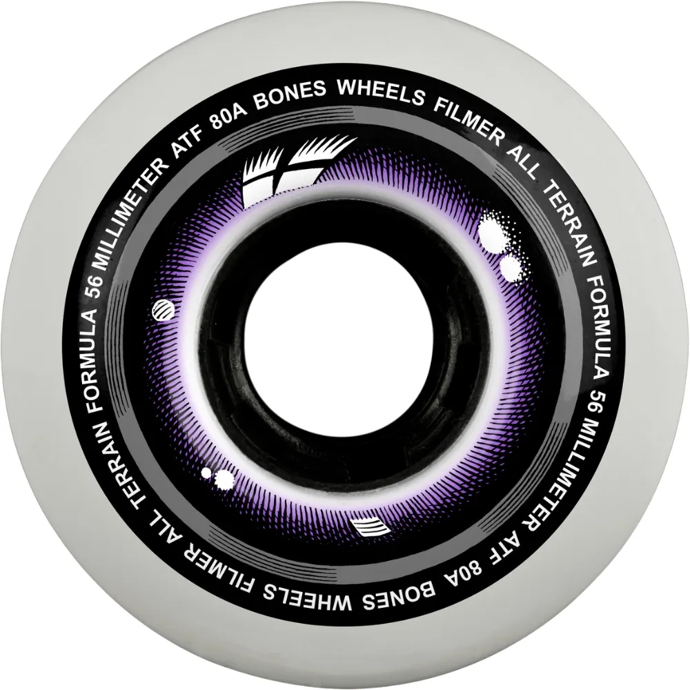 Bones Filmers ATF 80A 60mm Skateboard Wheels