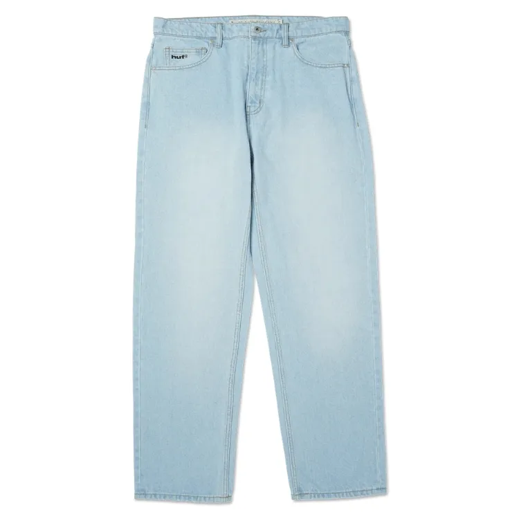 HUF Basic Ass Washed Light Blue Jeans [Size: 32]