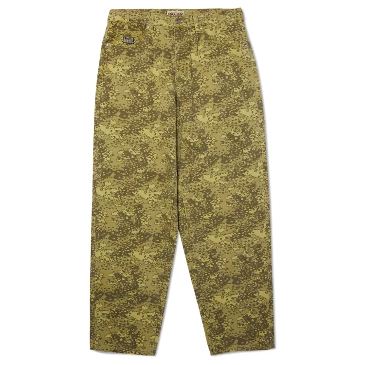 HUF Cromer Camo Green Pants [Size: 32]