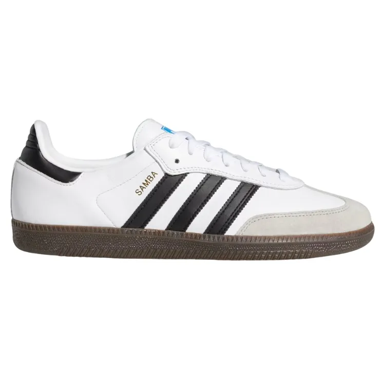 Adidas Samba ADV Cloud White Core Black Gum Shoes [Size: US 9]