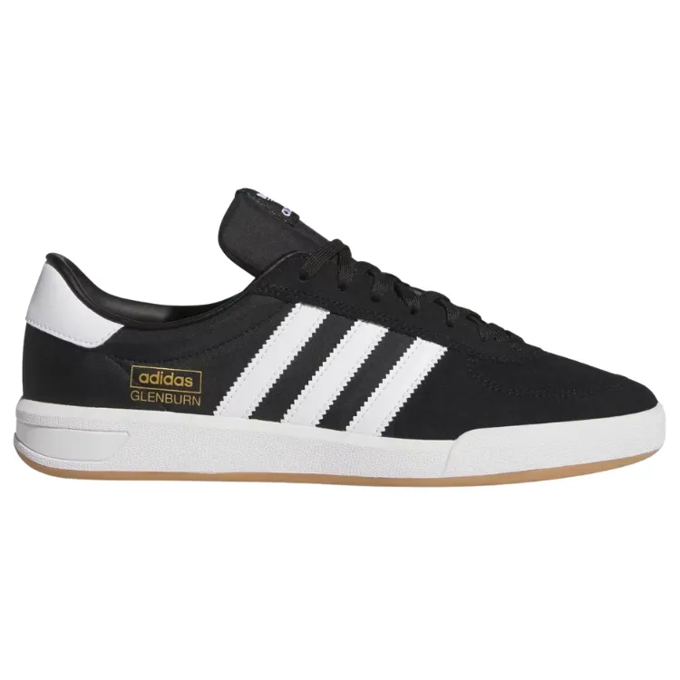 Adidas Glenburn ADV Core Black Cloud White Gum Shoes [Size: US 8]