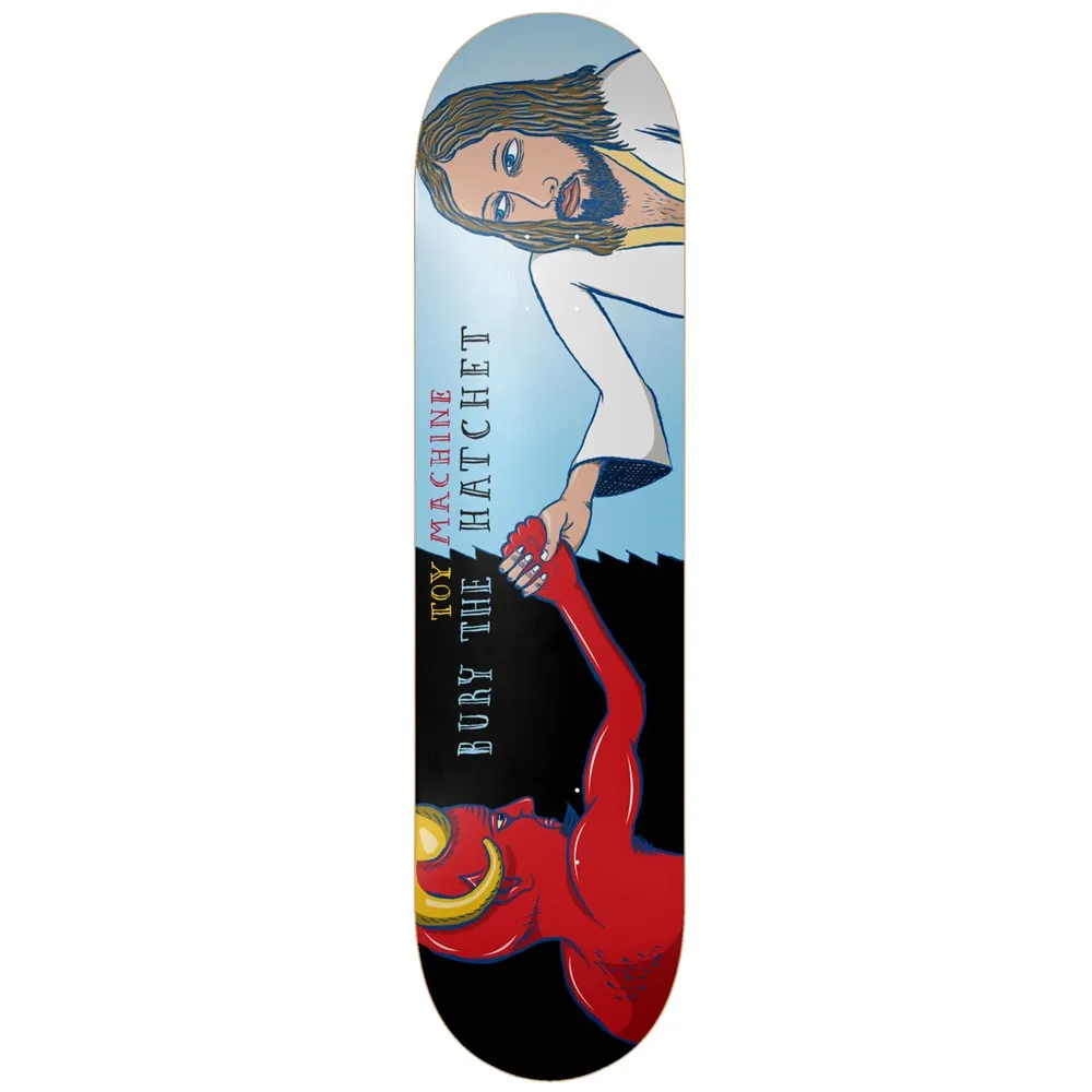 Toy Machine Bury The Hatchet Twin 9.0 Skateboard Deck