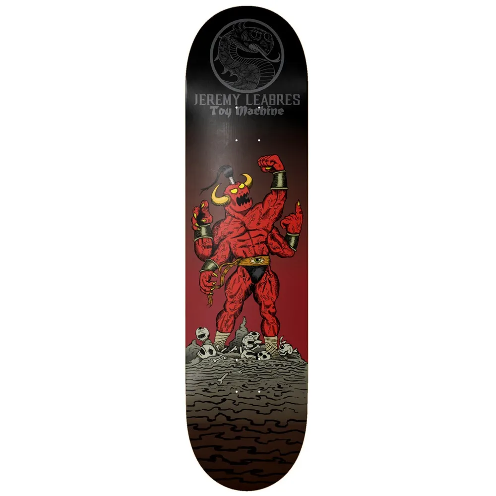 Toy Machine Leabres Death Fight 8.25 Skateboard Deck