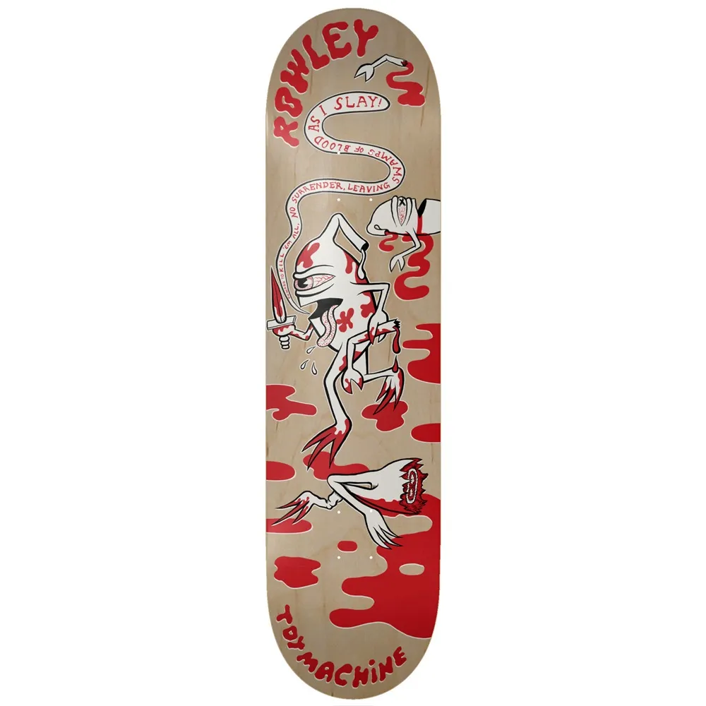 Toy Machine Rowley Slayer 8.5 Skateboard Deck