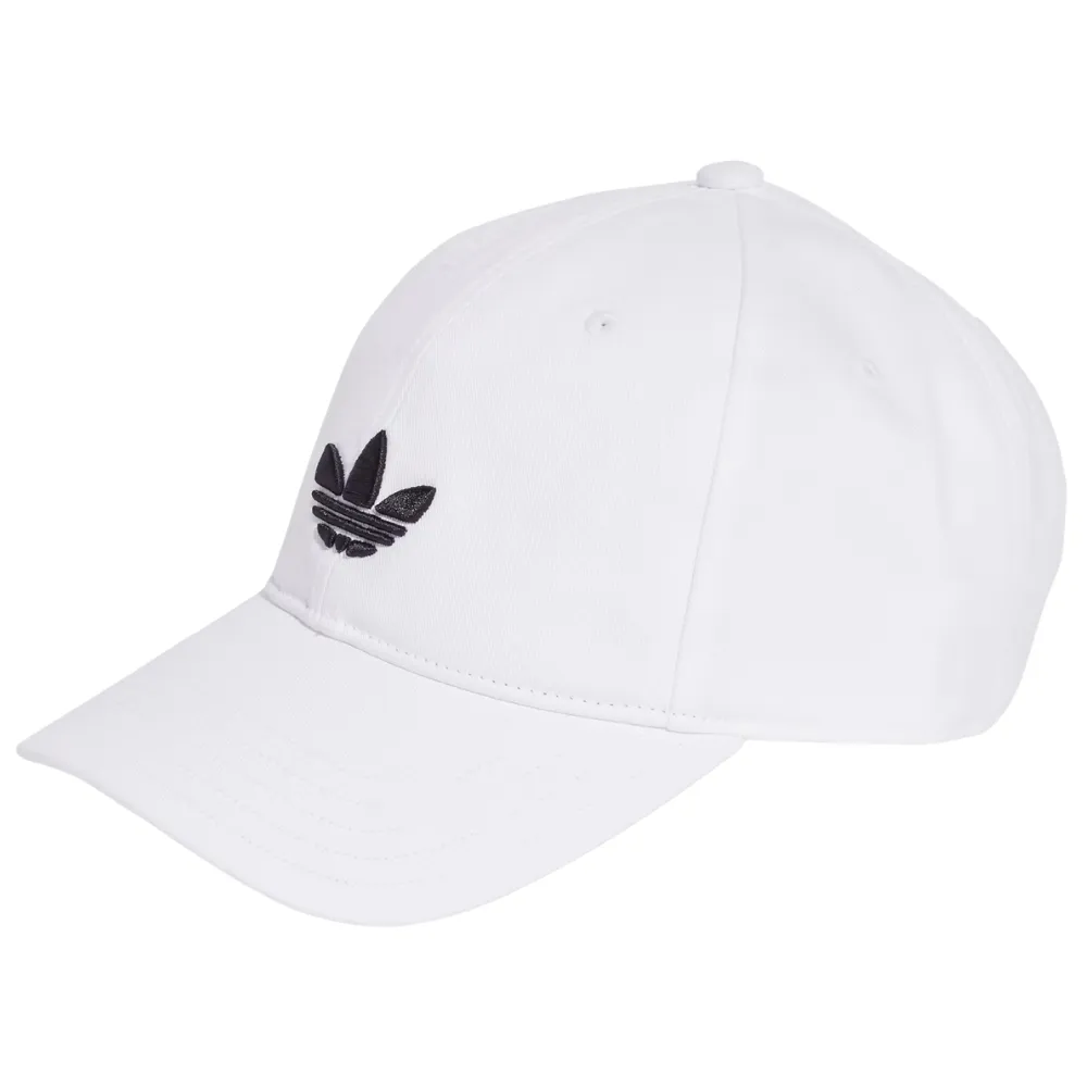 Adidas Adicolor Classic Trefoil Baseball White Hat