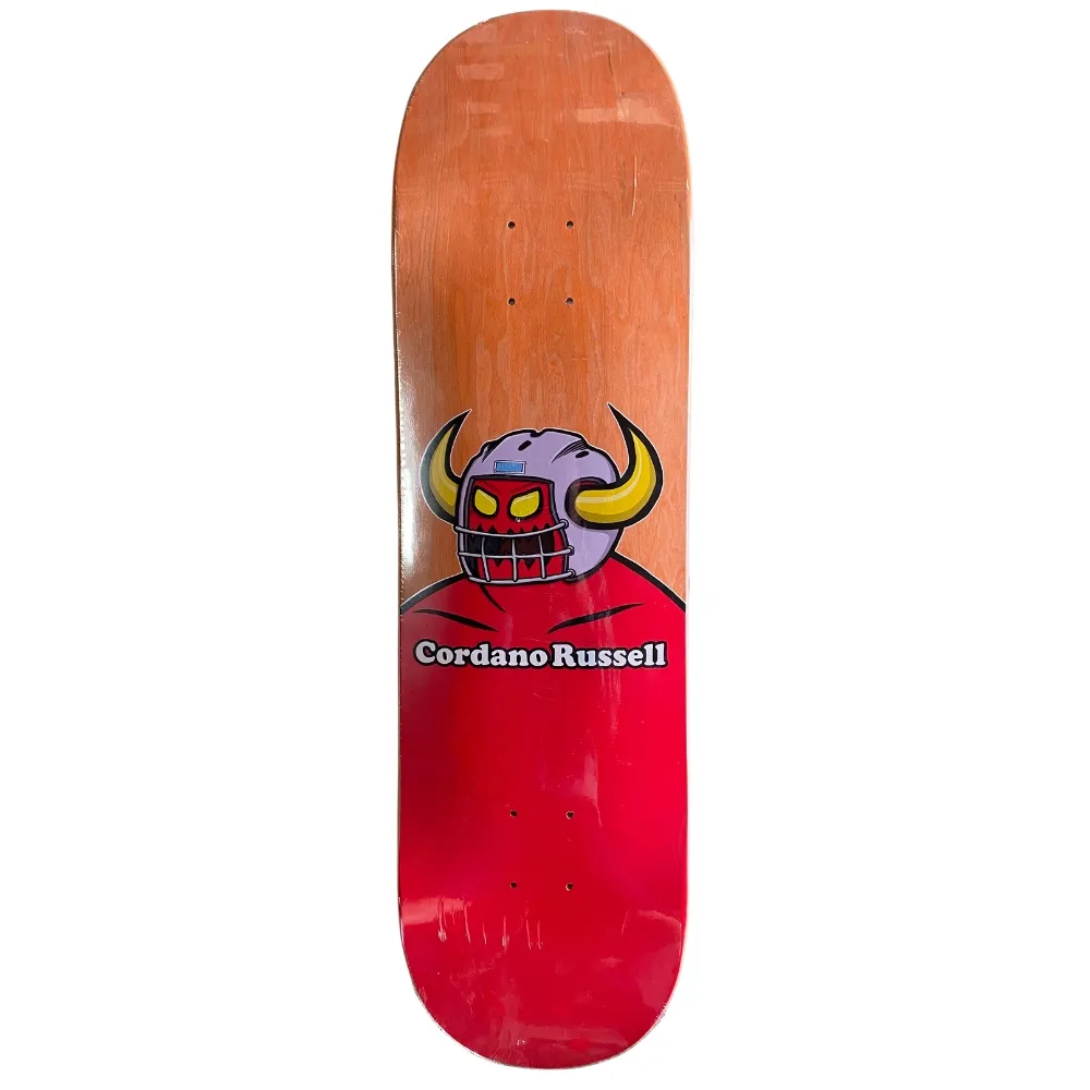 Toy Machine Russell Holy Spirit Orange 8.5 Skateboard Deck