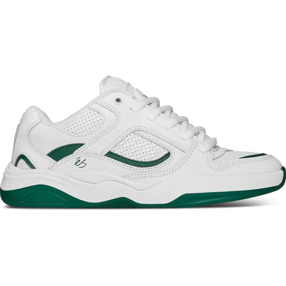 Es TJ Rogers White Green Mens Skate Shoes [Size: US 9]