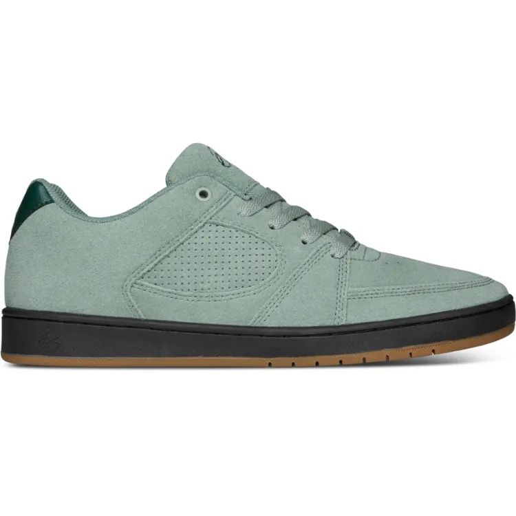 Es Accel Slim Green Black Mens Skate Shoes [Size: US 9]