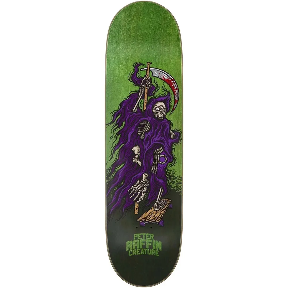 Creature Raffin Reaper Pro Stumps 8.6 Skateboard Deck