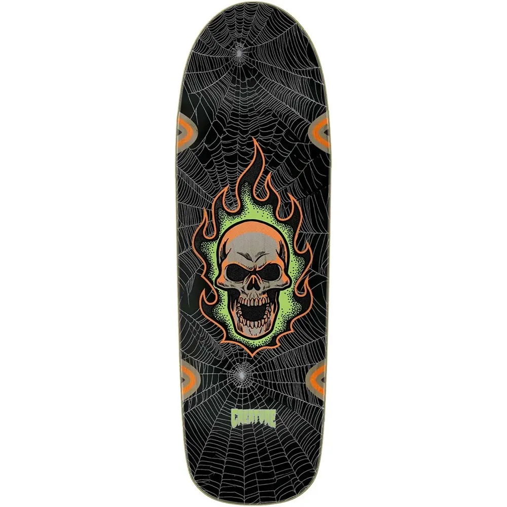 Creature Bonehead Webbed Team 9.0 Skateboard Deck
