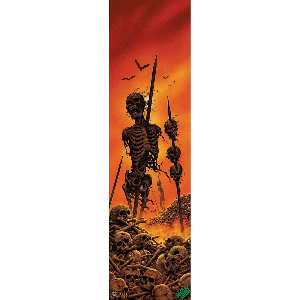 Mob X Creature Wasted 9 x 33 Skateboard Grip Tape Sheet
