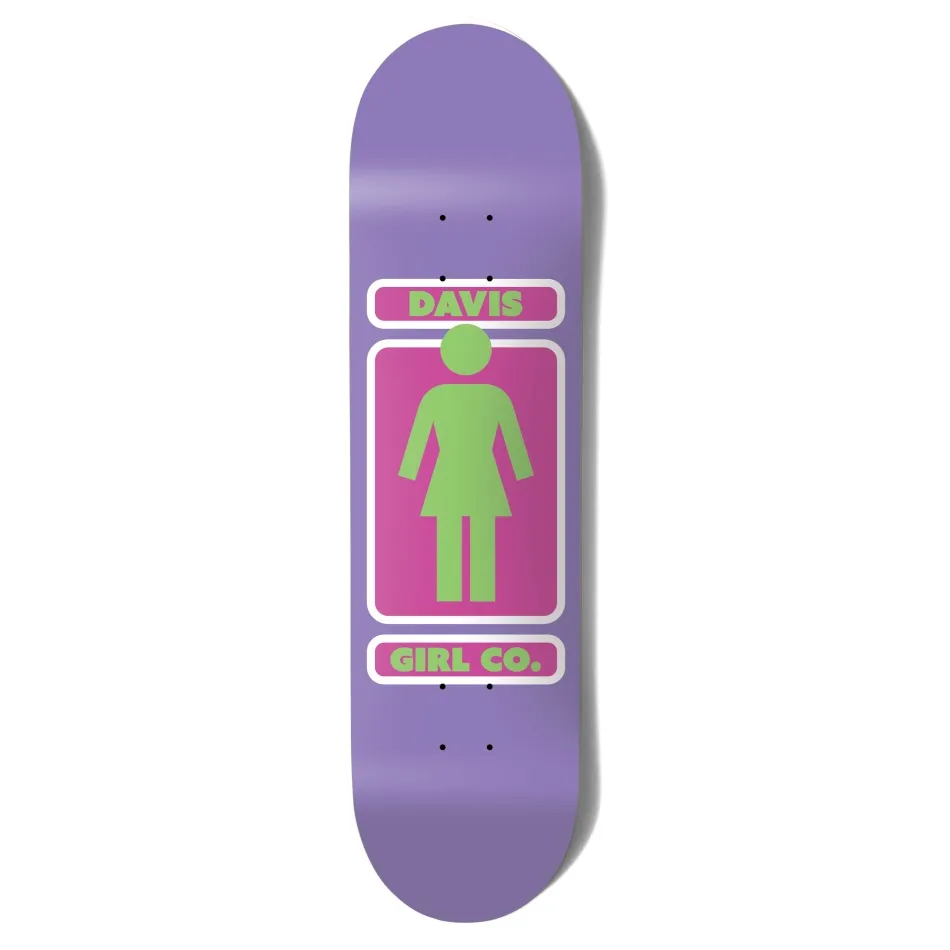 Girl 93 Til Glow Sticks Rowan Davis Twin 8.5 Skateboard Deck