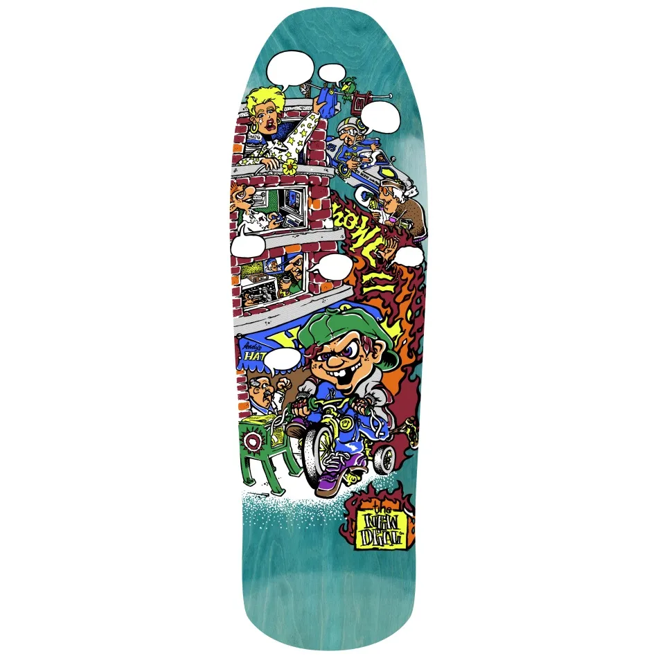New Deal Tricycle Kid Andy Howell 9.63 Skateboard Deck