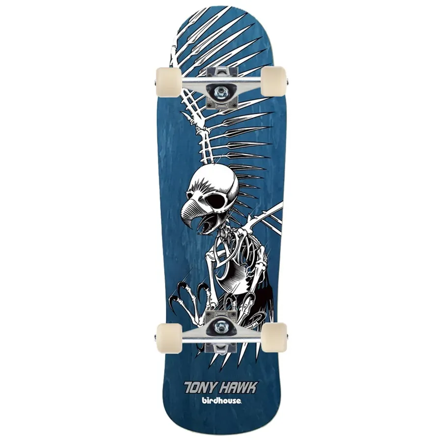 Birdhouse Oversized Full Skull 2 Hawk 9.75 Complete Skateboard
