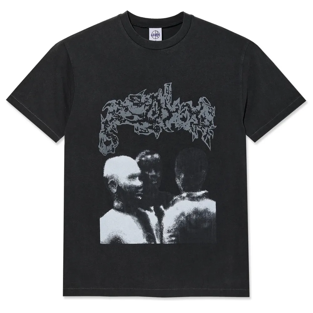 Polar Skate Co Band Overhead Silver Black T-Shirt [Size: XL]