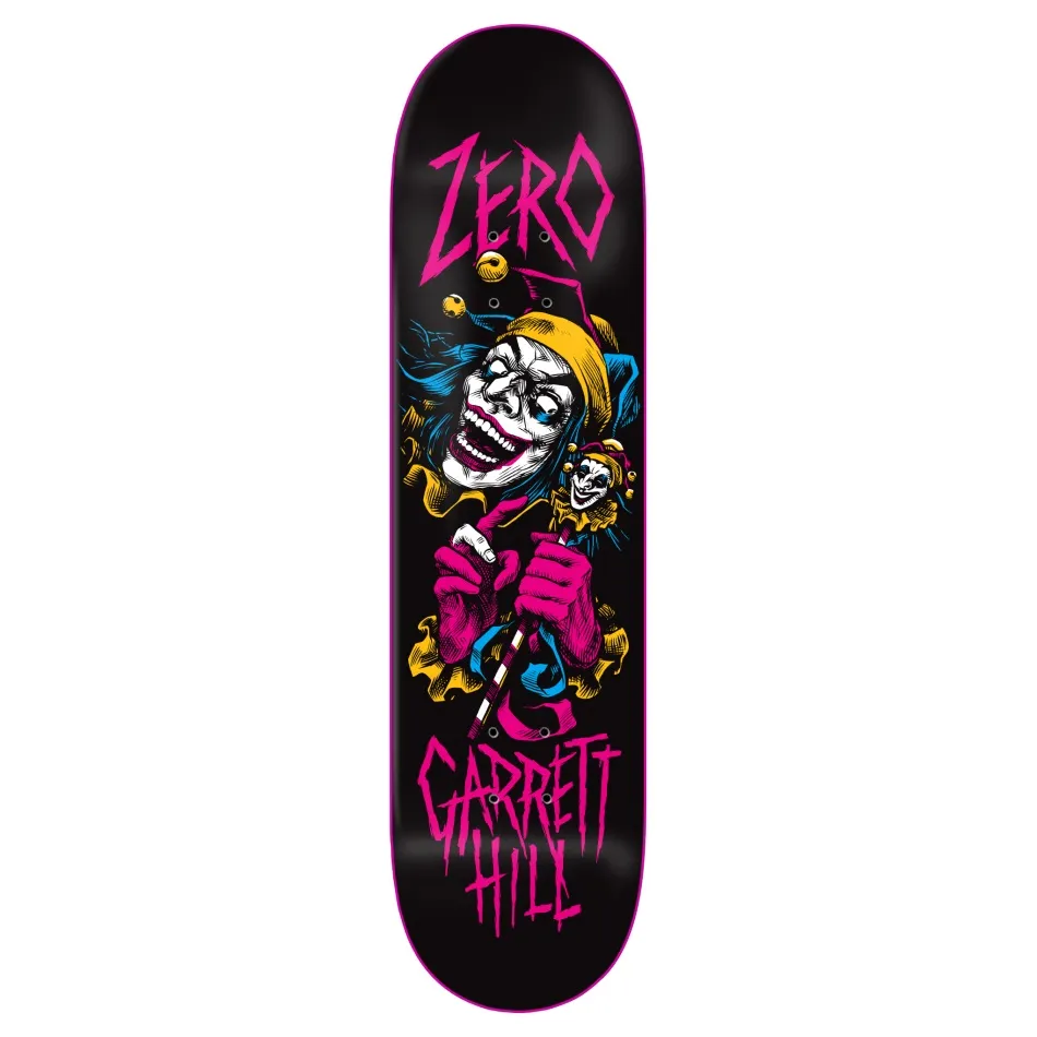 Zero Jester Reissue Garrett Hill 8.25 Skateboard Deck