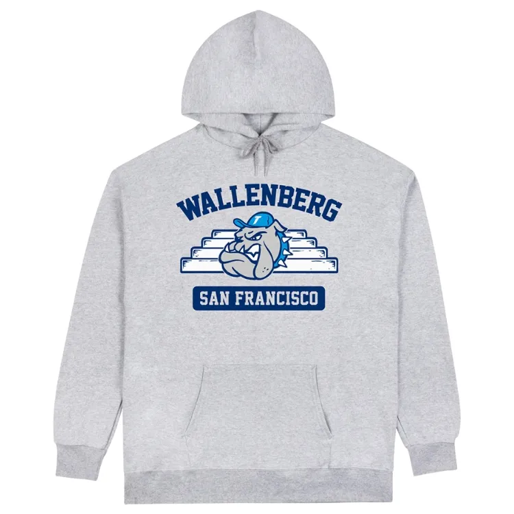 Thrasher Wallenberg Grey Hoodie [Size: XL]