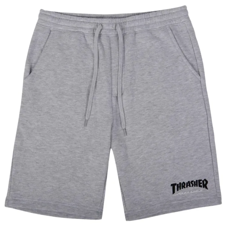 Thrasher Mag Logo P.E Grey Shorts [Size: L]