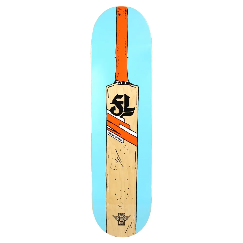 Folklore Fibre Tech Lite Cricket Bat Blue 8.25 Skateboard Deck